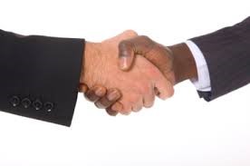 handshake executives